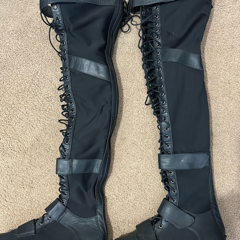 I call these my Janet Jackson rhythm nation shoes. Size 8.5